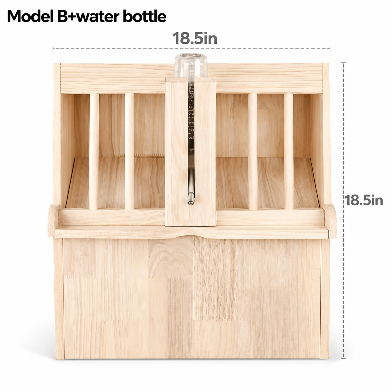 Wooden Rabbit Hay Feeder Standing Rack