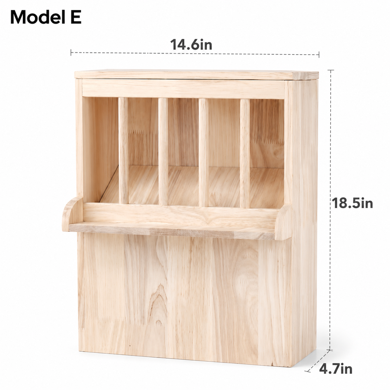 Wooden Rabbit Hay Feeder Standing Rack