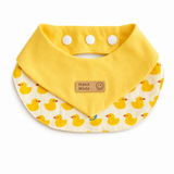 Rabbit Bandana Bib, Print Handmade Bunny Collar, Adjustable Snap Small Pet Bib