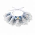 Pet Rabbit Accessory Lace Bib – Fancy Dress Up Collar for Bunnies and Small Pets