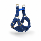 Soft Faux Suede Rabbit Harness Set with Bow | Adjustable Leash for Small Pets